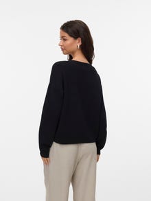 Vero Moda VMSABA Dzianinowy kardigan -Black - 10331794