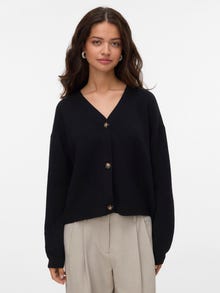 Vero Moda VMSABA Dzianinowy kardigan -Black - 10331794