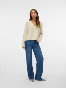 Vero Moda VMNOVAH Pulover -Birch - 10331804