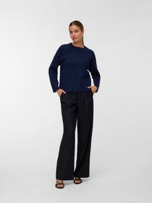 Vero Moda VMSILJE Pullover -Navy Blazer - 10331849