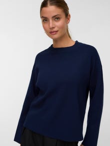 Vero Moda VMSILJE Sweter -Navy Blazer - 10331849