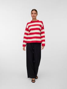 Vero Moda VMSILJE Pullover -Ribbon Red - 10331849