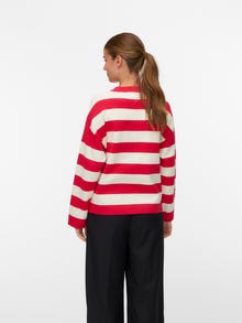 Vero Moda VMSILJE Pullover -Ribbon Red - 10331849