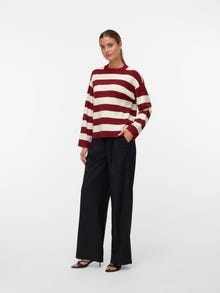 Vero Moda VMSILJE Megztinis -Syrah - 10331849