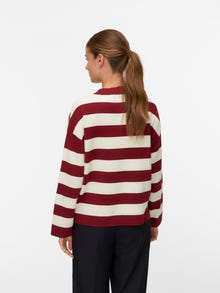 Vero Moda VMSILJE Megztinis -Syrah - 10331849