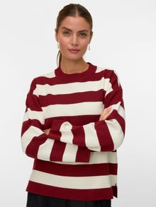 Vero Moda VMSILJE Megztinis -Syrah - 10331849