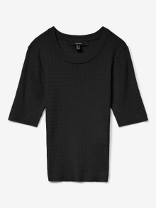 Vero Moda VMSILJE Pullover -Black - 10331857