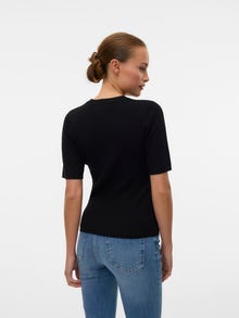 Vero Moda VMSILJE Pullover -Black - 10331857