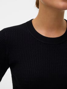 Vero Moda VMSILJE Pullover -Black - 10331857