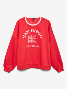 Vero Moda VMAGNES Sweat-shirts -Ribbon Red - 10331876