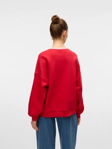 Vero Moda VMAGNES Sweat-shirts -Ribbon Red - 10331876