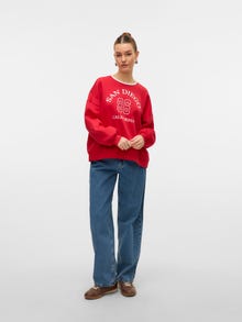 Vero Moda VMAGNES Sweat-shirts -Ribbon Red - 10331876