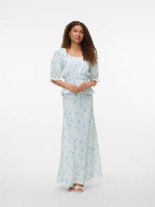 Vero Moda VMSOMYA Taille haute Jupe longue -Snow White - 10331883