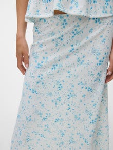 Vero Moda VMSOMYA Cintura alta Falda larga -Snow White - 10331883