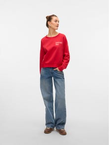Vero Moda VMTRINA Sweat-shirts -Ribbon Red - 10331885