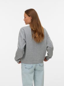 Vero Moda VMTRINA Sweatshirt -Light Grey Melange - 10331885