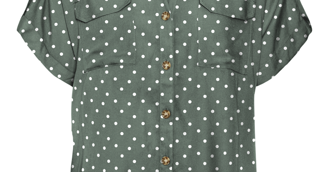 VMBUMPY Shirt | Medium Green | Vero Moda®