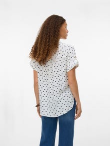 Vero Moda VMBUMPY Hemd -Snow White - 10331923
