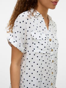 Vero Moda VMBUMPY Hemd -Snow White - 10331923