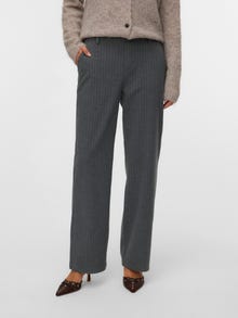 Vero Moda VMMAYA Trousers -Medium Grey Melange - 10331930
