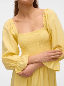 Vero Moda VMMARIELL Langes Kleid -Pale Banana - 10331962