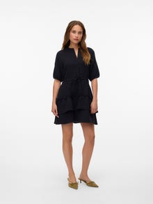 Vero Moda VMNATTI Langes Kleid -Black - 10331963