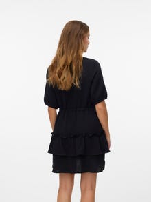 Vero Moda VMNATTI Langes Kleid -Black - 10331963