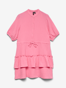 Vero Moda VMNATTI Długa sukienka -Pink Cosmos - 10331963