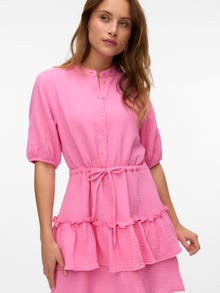 Vero Moda VMNATTI Langes Kleid -Pink Cosmos - 10331963