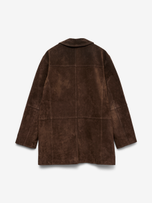 Vero Moda VMPERNILLE Suede Jacke -Chocolate Torte - 10331971