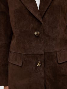 Vero Moda VMPERNILLE Suede Jacke -Chocolate Torte - 10331971