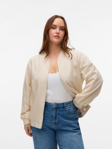 Vero Moda VMCDINNA Bomberka zimowa -Oatmeal - 10332026