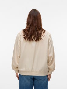 Vero Moda VMCDINNA Bomberka zimowa -Oatmeal - 10332026