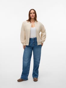 Vero Moda VMCDINNA Bomberka zimowa -Oatmeal - 10332026