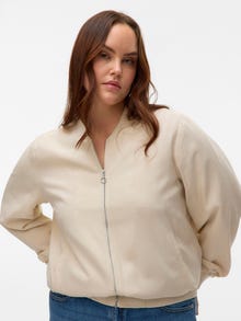 Vero Moda VMCDINNA Bomberka zimowa -Oatmeal - 10332026