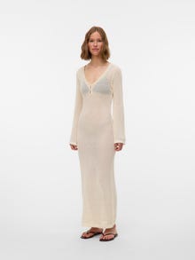 Vero Moda AWEMMA Langes Kleid -Birch - 10332052
