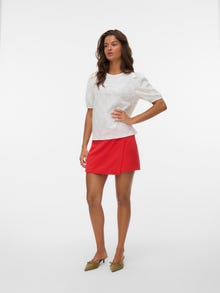 Vero Moda VMMELINA Shortsit -High Risk Red - 10332054