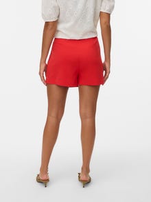 Vero Moda VMMELINA Shortsit -High Risk Red - 10332054