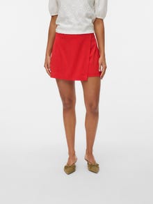 Vero Moda VMMELINA Shortsit -High Risk Red - 10332054