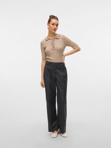 Vero Moda VMNIKKI Anzughose -Dark Grey Melange - 10332058