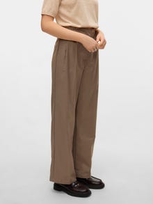 Vero Moda VMNIKKI Tailored Trousers -Fossil - 10332058