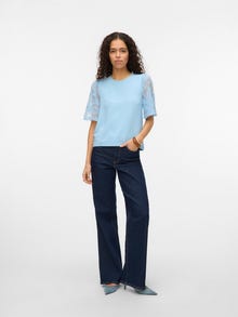 Vero Moda VMNINA T-shirt -Airy Blue - 10332068