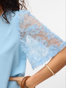 Vero Moda VMNINA T-shirt -Airy Blue - 10332068