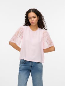 Vero Moda VMNINA T-shirt -Pink-A-Boo - 10332068