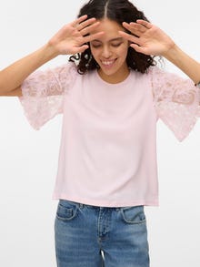 Vero Moda VMNINA T-shirt -Pink-A-Boo - 10332068