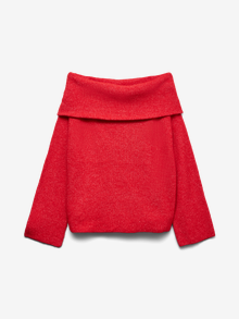 Vero Moda VMERA Pullover -High Risk Red - 10332071