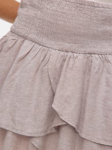 Vero Moda VMLINN Wysoka talia Krótka spódnica -Moon Rock - 10332090