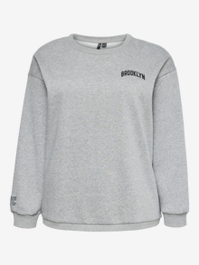 Vero Moda VMCTRINA Sweatshirt -Light Grey Melange - 10332091