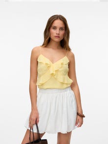 Vero Moda VMAMINA Tops -Pale Banana - 10332166