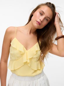 Vero Moda VMAMINA Tops -Pale Banana - 10332166